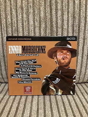 #ad The Best Of Ennio Morricone CD 2 Disc Set 2009 Promo Sound Rare Tested $45.07