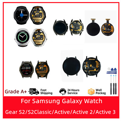 #ad #ad For Samsung Galaxy Watch Gear S2 S2Classic Active 2 Active 3 LCD Screen Display $119.99