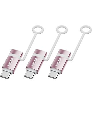 #ad Apple MFi Certified 3 Pack Lightning to USB C Adapter Support 65W PD Fast ... $23.73