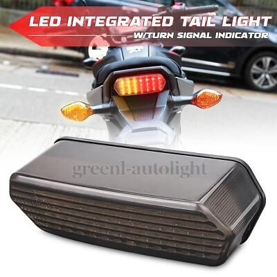 #ad LED Tail Light Integrated Turn Signal Brake For Honda Grom125 CBR650F NC700 750 $16.99