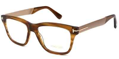 #ad TOM FORD TF5372 V 048 Brown Gold Eyeglasses Glasses Frames Brille 54mm GBP 171.95