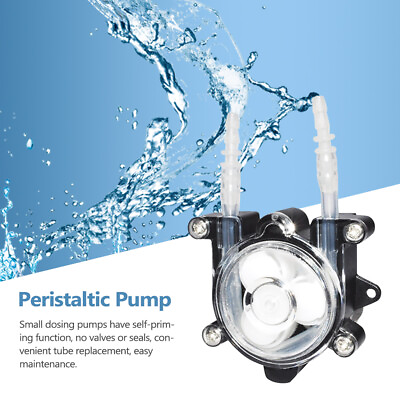 #ad High Flow Peristaltic Pump Miniature Dosing Pump Peristaltic Hose Pump Q1P2 $13.99