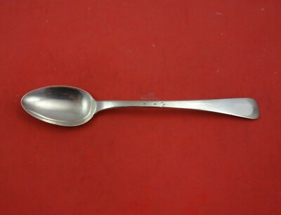 #ad Round by W. Moulton III Coin Silver Iced Tea Spoon circa 1790 7 1 2quot; Heirloom $129.00