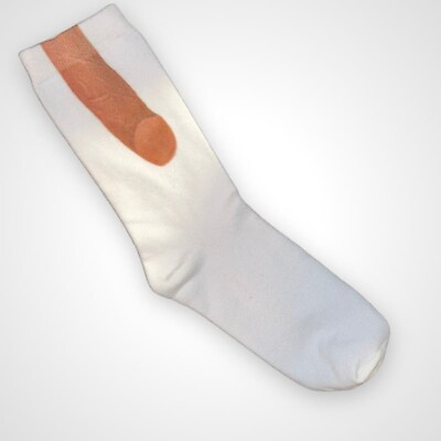 #ad Show Off Penis Socks Men Novelty Joke Funny Ugly Christmas Prank Gift Holiday $7.59