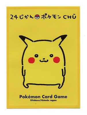 #ad Pikachu 24 Hour CHU Individual Card Sleeve Pokemon Center Japan Original $2.50
