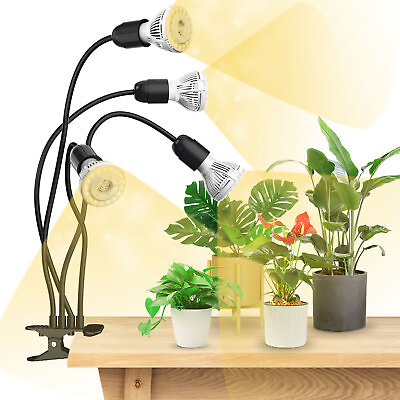 #ad LED Grow Light Plant Growing Lamp Full Spectrum for Indoor Plants Hydroponics $22.58