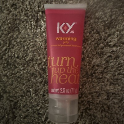 #ad K Y Brand Warming Jelly Personal Sensorial Lubricant Turn up the Heat 2.5 Oz $10.99