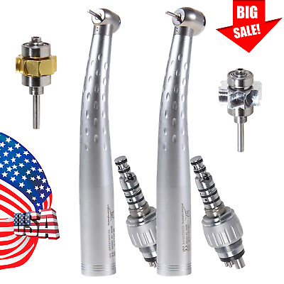 #ad KAVO Style Dental High Speed Handpiece with 4 Hole Quick Coupler 360° Swivel $36.90