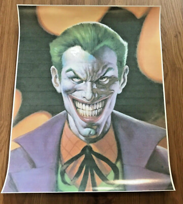 #ad The Joker Poster Batman HARD TO FINE THIS ONE $19.99