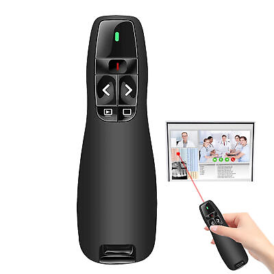 #ad Wireless Presenter Remote Presentation Pointer Clicker Powerpoint Remote Clicker $11.49