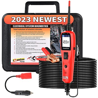 #ad Autel Power Scan PS100 Circuit Tester Electrical Power Probe 12V 24V Diagnostic $85.00