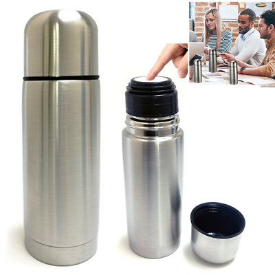 #ad Vacuum Flask Coffee Bottle Thermo Stainless Steel 12 Hrs Hot Cold Travel 12 Oz $11.97