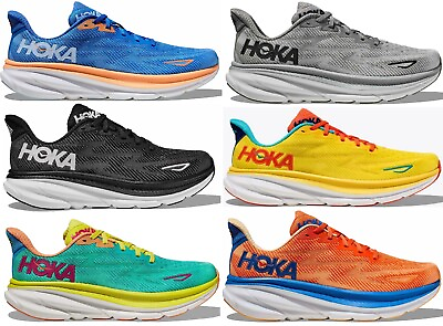 #ad NEW Wide HOKA ONE ONE Clifton 9 Men#x27;s Running Shoes Colors sizes $199.99