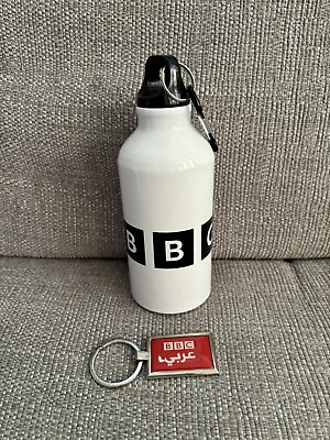 #ad British Broadcasting Corporation BBC Souvenir Water Bottle amp; Arabic Key Chain GBP 7.99