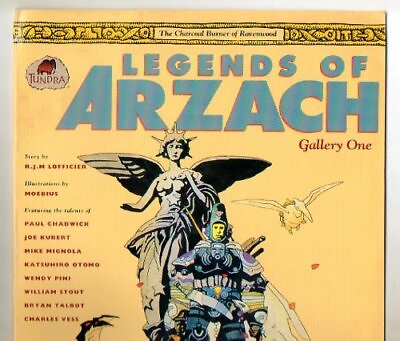 #ad LEGENDS OF ARZACH GALLERY 1 : THE CHARCOAL BURNER OF By Moebius amp; Paul Chadwick $35.95