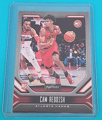 #ad 2019 Chronicles Playbook RC #183 Cam Reddish Atlanta Hawks Basketball Card I1 $2.99