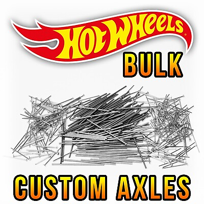 #ad 1 64 Scale Custom Adjustable BULK AXLES Real Rider Wheels Rims Tire Hot Wheel $8.99