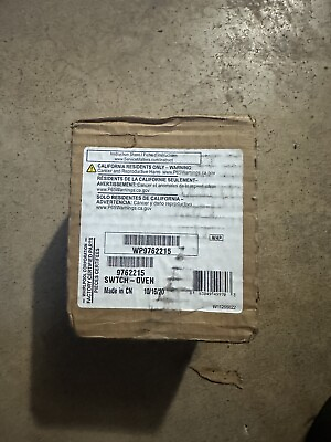 #ad WP9762215 NEW OEM Whirlpool Oven Switch $125.00