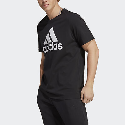 #ad #ad adidas men Essentials Single Jersey Big Logo Tee $18.00