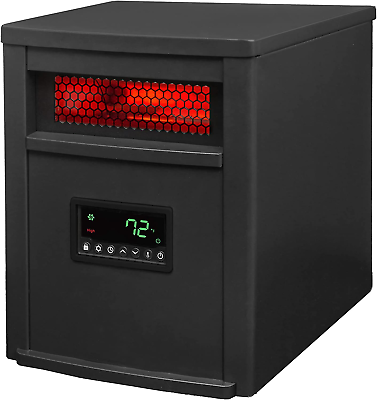 #ad Lifesmart Lifepro 1500W Portable Electric Infrared Quartz Indoor Space Heater wi $256.99