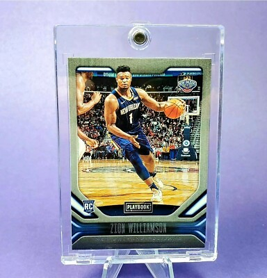 #ad Zion Williamson ROOKIE PANINI CHRONICLES PLAYBOOK RC 2019 20 PELICANS MINT $49.97