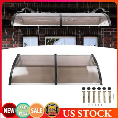 #ad Outsunny Outdoor Window Door Canopy Fixed Awning Porch UV Water Cover 40quot;x80quot; $66.99