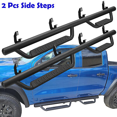 #ad Side Step Running Board Bar For 2015 2024 Chevrolet Colorado GMC Canyon Crew Cab $169.90