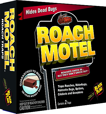 #ad Black Flag Roach Motel Traps 2 Count 1 Pack $7.03