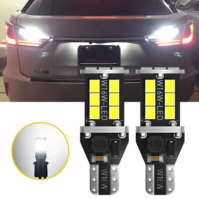 #ad 2x T15 W16W 921 912 LED CANBUS Car Backup Reverse Light for Audi A3 A4 A5 A6 $7.99
