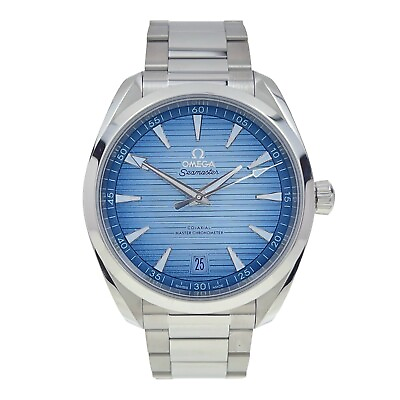 #ad 2024 NEW Omega Seamaster Aqua Terra Summer Blue 41mm Automatic Men’s Watch $5495.00