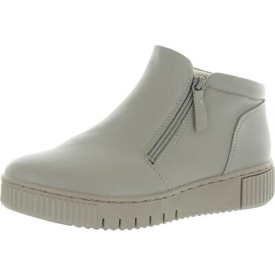 #ad SOUL Naturalizer Womens Turner Mid Faux Leather Comfort Booties Shoes BHFO 4730 $22.99