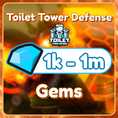 #ad Roblox Toilet Tower Defense TTD 💎 1k 1m 💎 Gems Diamonds C $8.00