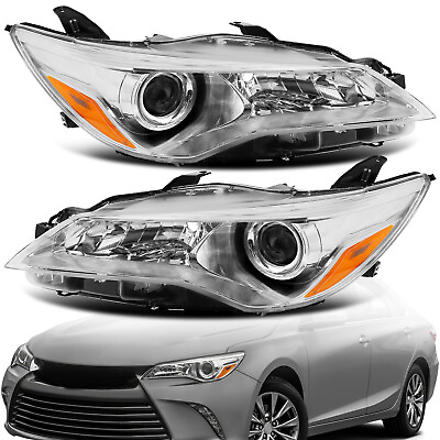 #ad OEM Headlights For 2015 2016 2017 Toyota Camry LE SE XLE XSE Headlamp LeftRight $311.98