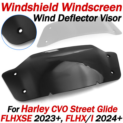 #ad 7quot; Windshield Windscreen Visor For Harley CVO Street Glide FLHXSE FLHX 2023 2024 $60.99