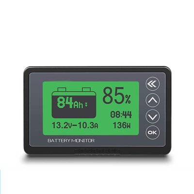 Battery Monitor High Low Voltage Programmable Alarm VOLT 120 500A Battery Tester $69.00