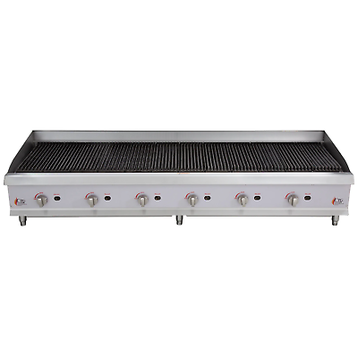 #ad 72quot; Gas Radiant Charbroiler 240000 BTU $2461.23