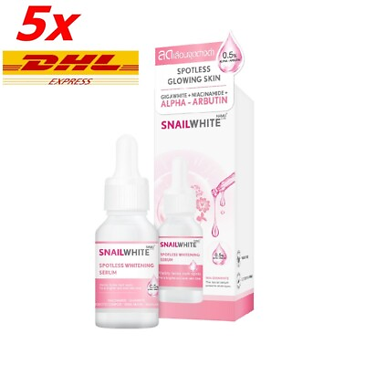 #ad 5x SNAILWHITE Namu Life Spotless Whitening Serum skin radiant dark spots dullnes $60.46