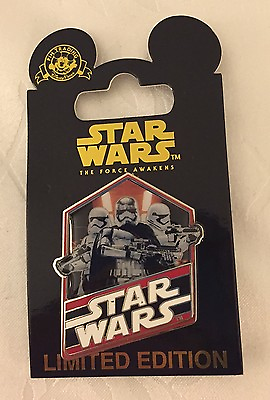 #ad Star Wars Captain Phasma Countdown Pin #9 of 9 LE 10000 The Force Awakens 2015 $14.93