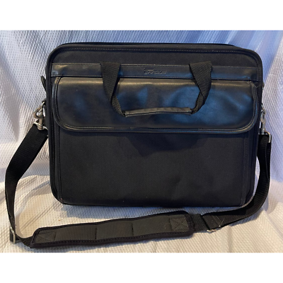#ad Targus Black Laptop Bag Messenger Bag Inside Pockets amp; Dividers $12.00