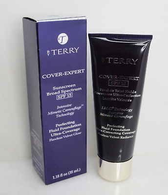 #ad T BY TERRY PERFECTING FLUID FOUNDATION SPF 15 VELVET GLOW 12 WARM COPPER 1.18 OZ $16.00