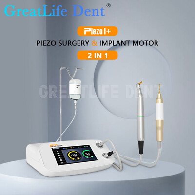 #ad Dental Piezo Surgeryamp;Implant Motor Device 2IN1 SURGIC TOUCH BoneCutter Greatlife $169.99