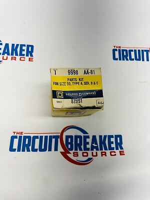 #ad Square D 9998AA 81 9998AA81 Contact Kit Size 00 $30.00
