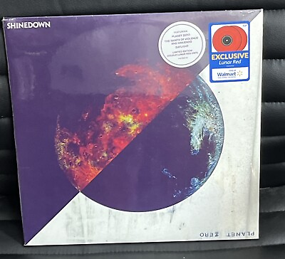 #ad Shinedown Planet Zero LUNAR RED VINYL With Hype Sticker $35.97