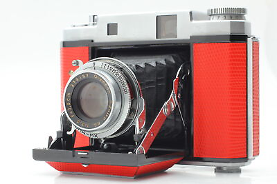 #ad Exc5 Red MAMIYA 6 Model IVB 11 6x6 D.Zuiko 7.5cm F3.5 From JAPAN $189.99