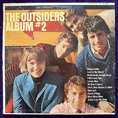 #ad THE OUTSIDERS Album #2 LP #x27;66 CAPITOL Stereo Garage Rock Beat Original First EX $13.99