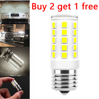 #ad E17 LED Bulb Microwave Oven Light Dimmable 4W Natural White 6000K Light New $4.99
