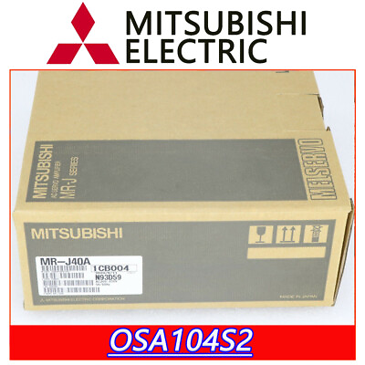 #ad New Mitsubishi AC SERVO MOTOR In Box MR J40A 400W Free Shipping $499.00