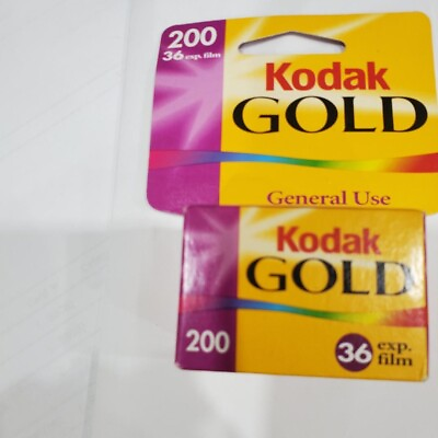 #ad #ad Kodak Gold 200 35MM Color Print Film 36 Exposure General Use Expired 09 2006 $8.95