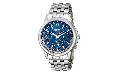 #ad Citizen BU2021 51L Eco Drive 44mm Wristwatch Silver $200.00