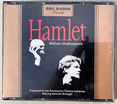 #ad BBC Radio Presents HAMLET 1992 Kenneth Branagh John Gielgud Judi Dench 3 CD Set $9.99